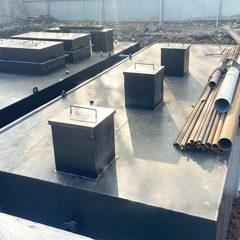 Peralatan Desentralisasi Skala Kecil Limbah Domestik yang Terkubur