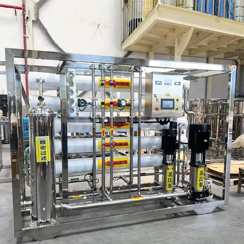 Peralatan Reverse Osmosis Air Murni Level 2 Untuk Industri Makanan